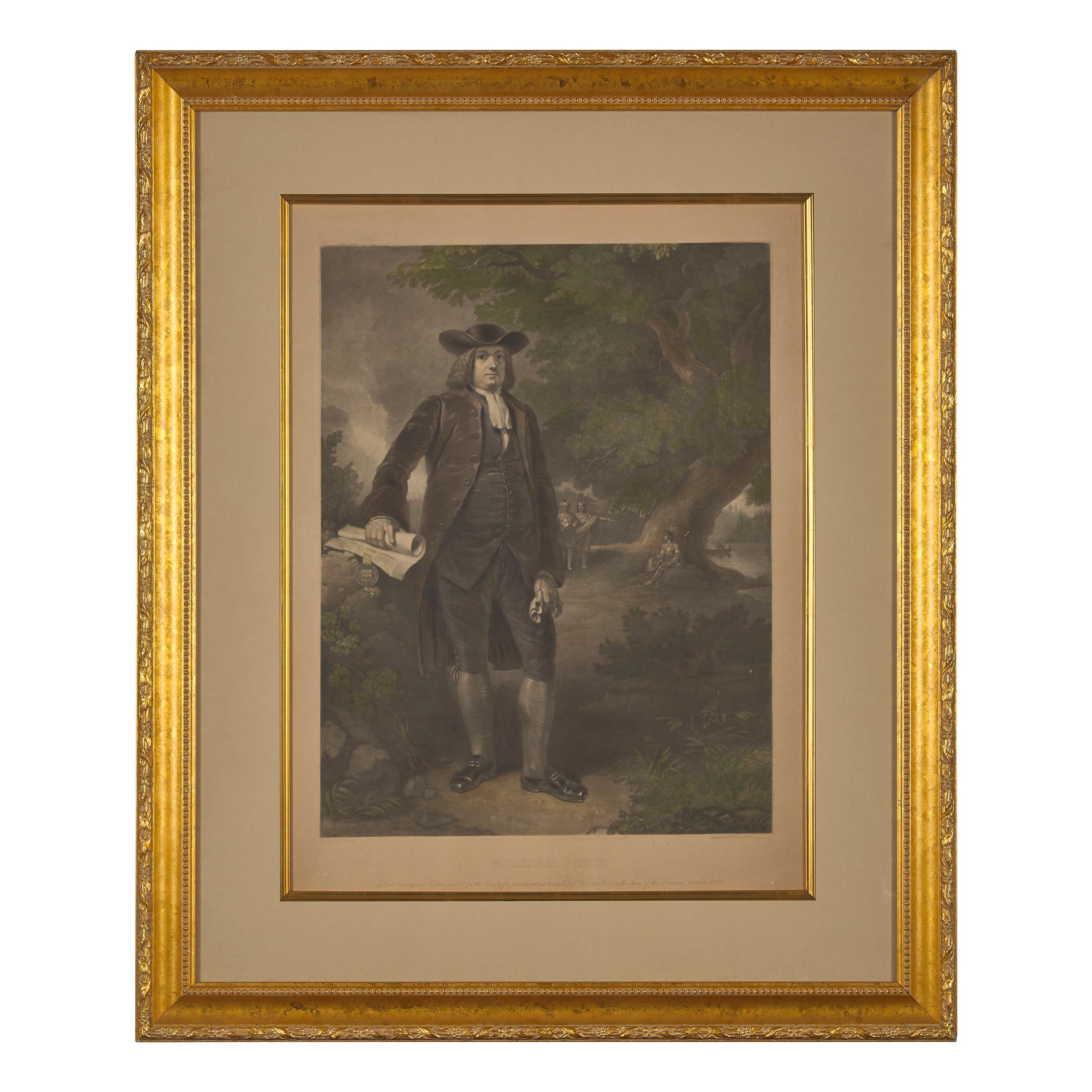 [Philadelphia] Inman, Henry, and John Sartain. William Penn