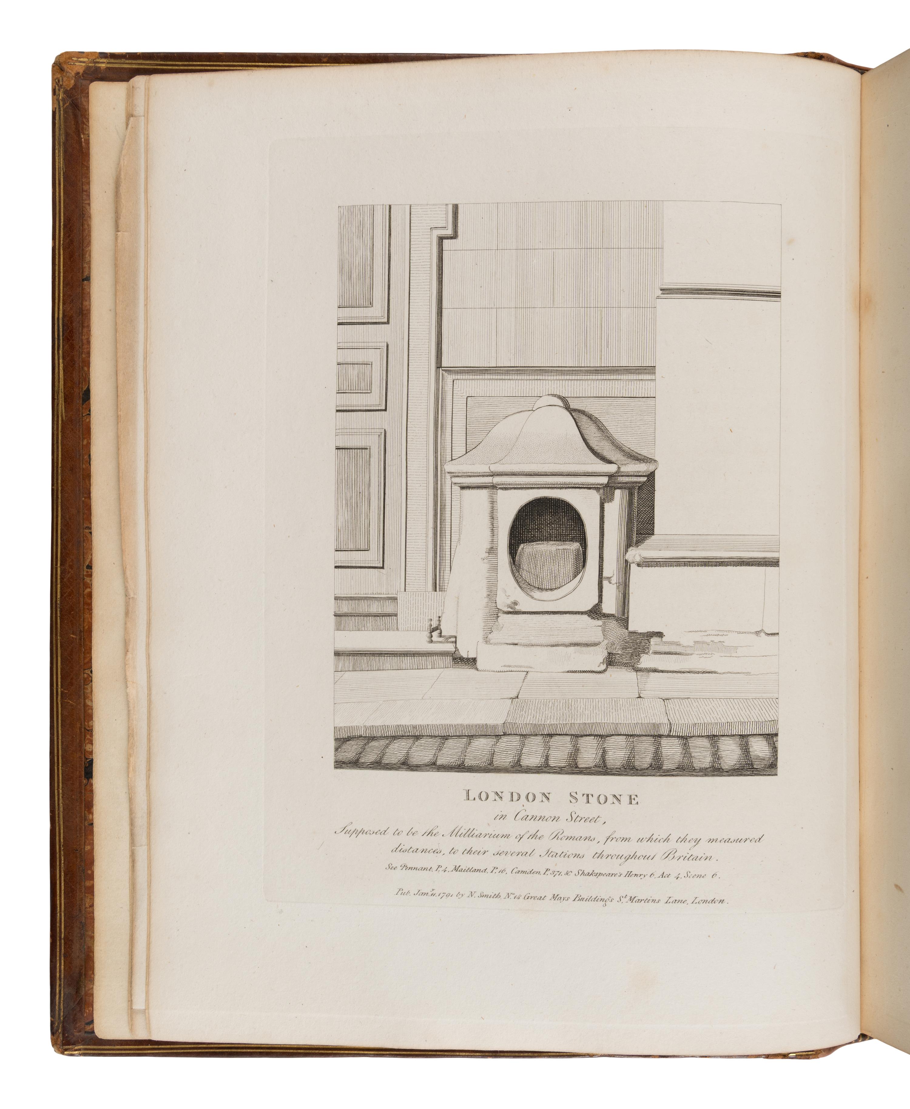 [Darwin Association]. -- [Lubbock, John William, Sir (1803-1865), his copy]. Pennant, Thomas (1726-1798). Some Account of London . London: R. Taylor and Co. for Robert Faulder, 1805.