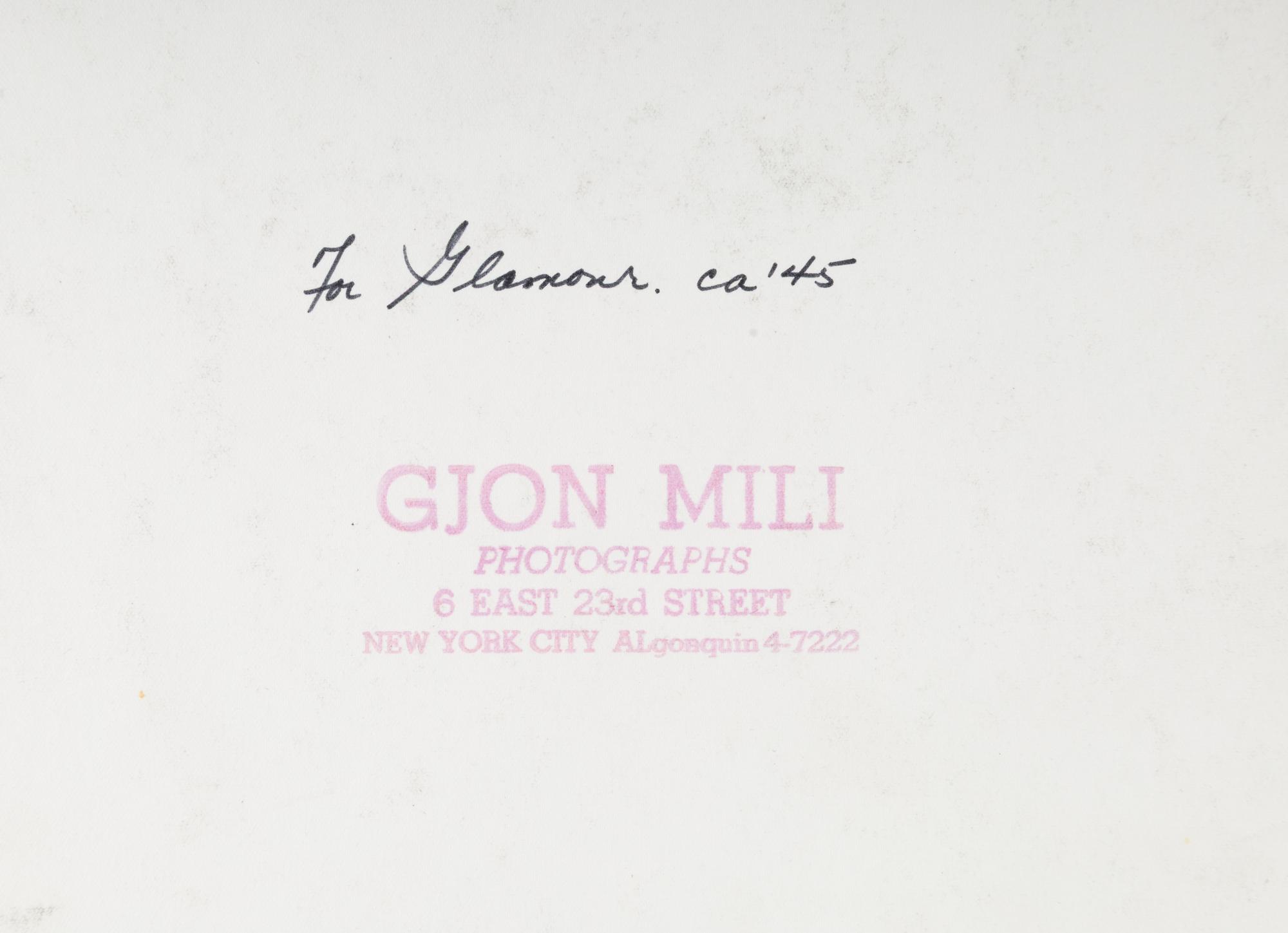 A Group of Four Works depicting models in the rain for Vogue, Glamour, and Life Magazines, 1941-45