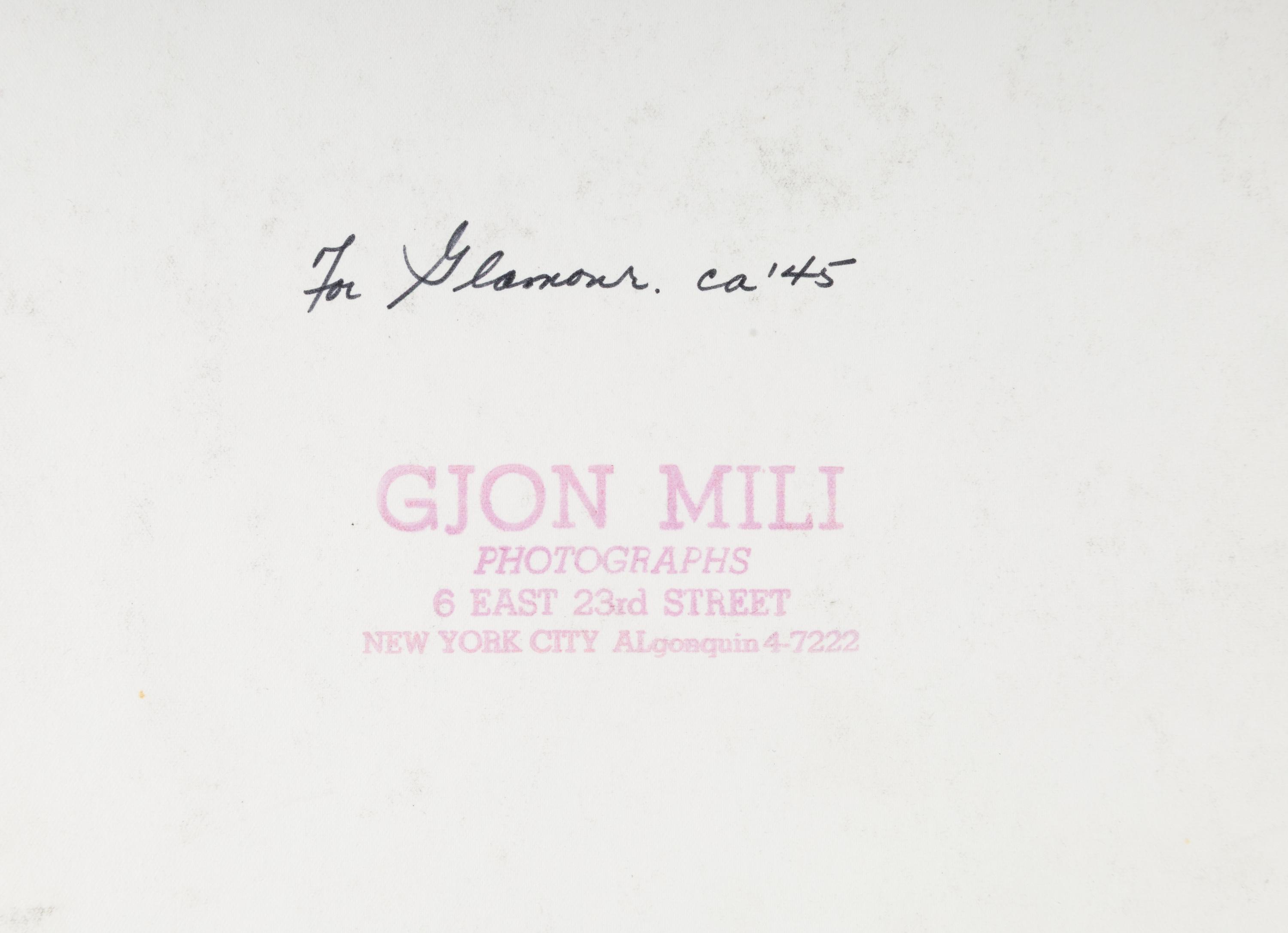 A Group of Four Works depicting models in the rain for Vogue, Glamour, and Life Magazines, 1941-45