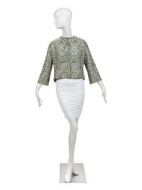 Two Haute Couture Jackets: One Christian Dior, One Balenciaga, c.1960