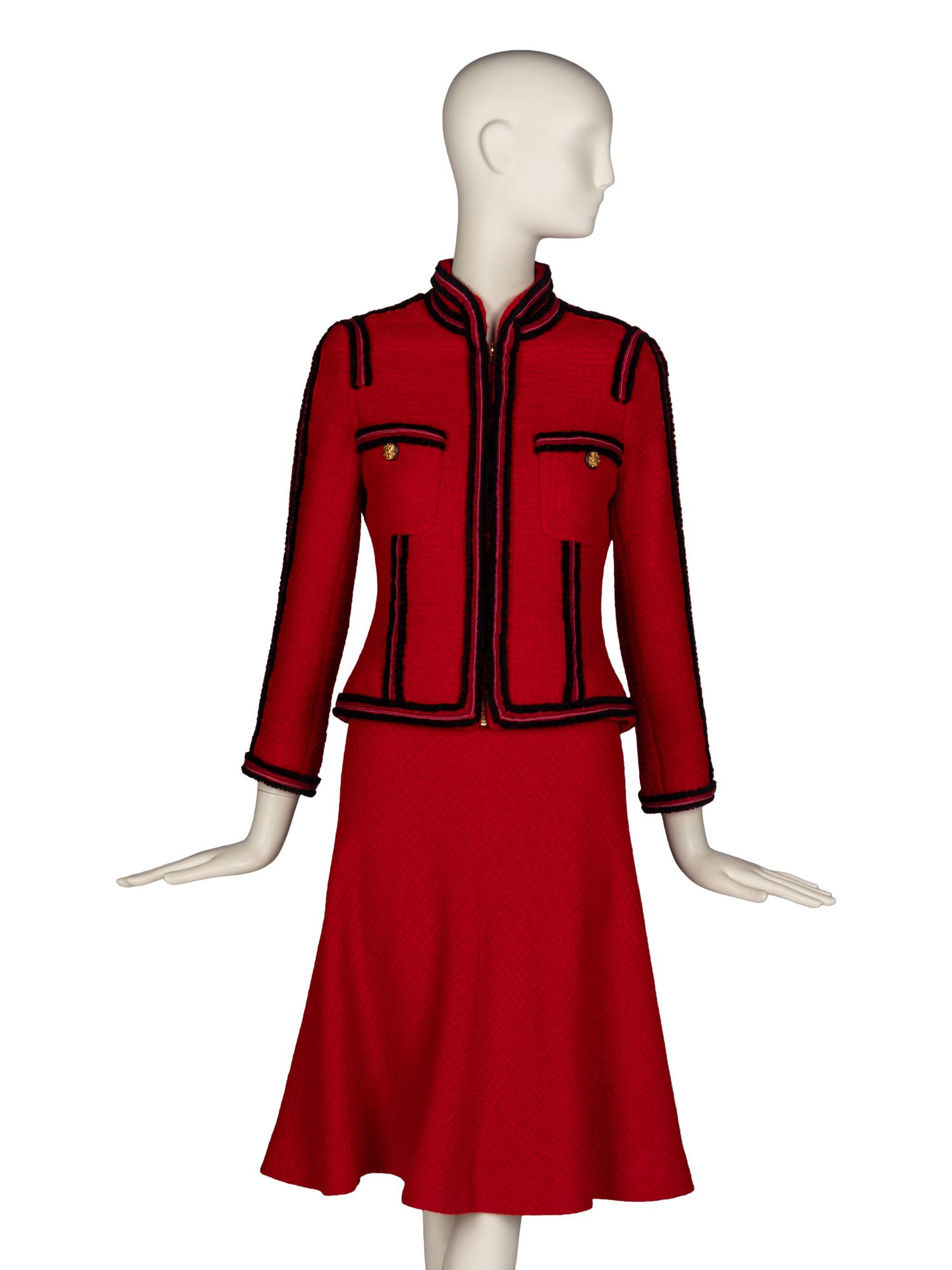 Exceptional Chanel Bouclé Skirt Suit