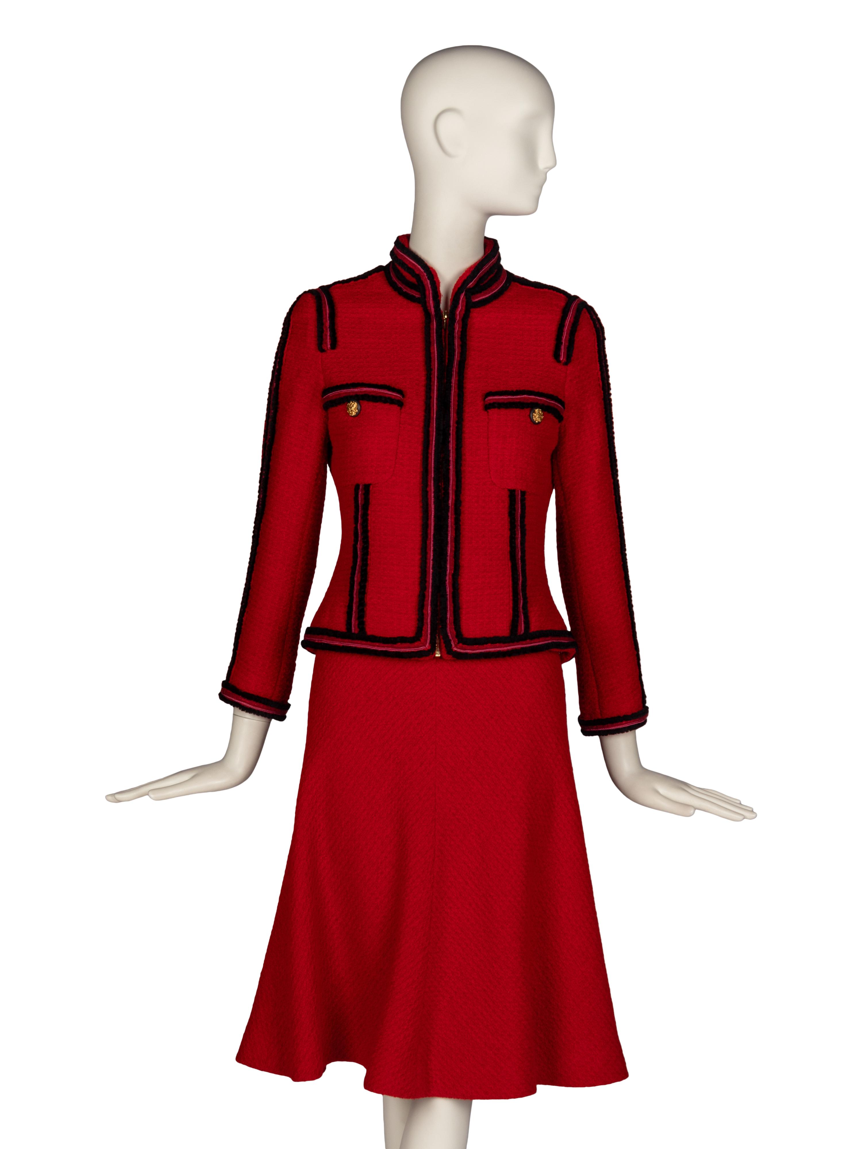 Exceptional Chanel Bouclé Skirt Suit