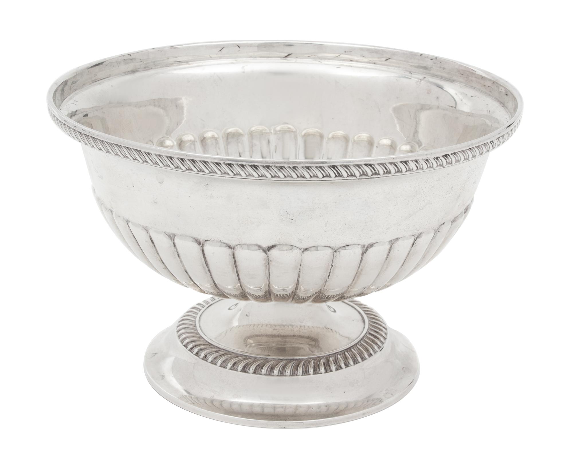 An English Silver Footed Bowl, J. B. Chatterley & Sons, Ltd., Birmingham, 1913,
