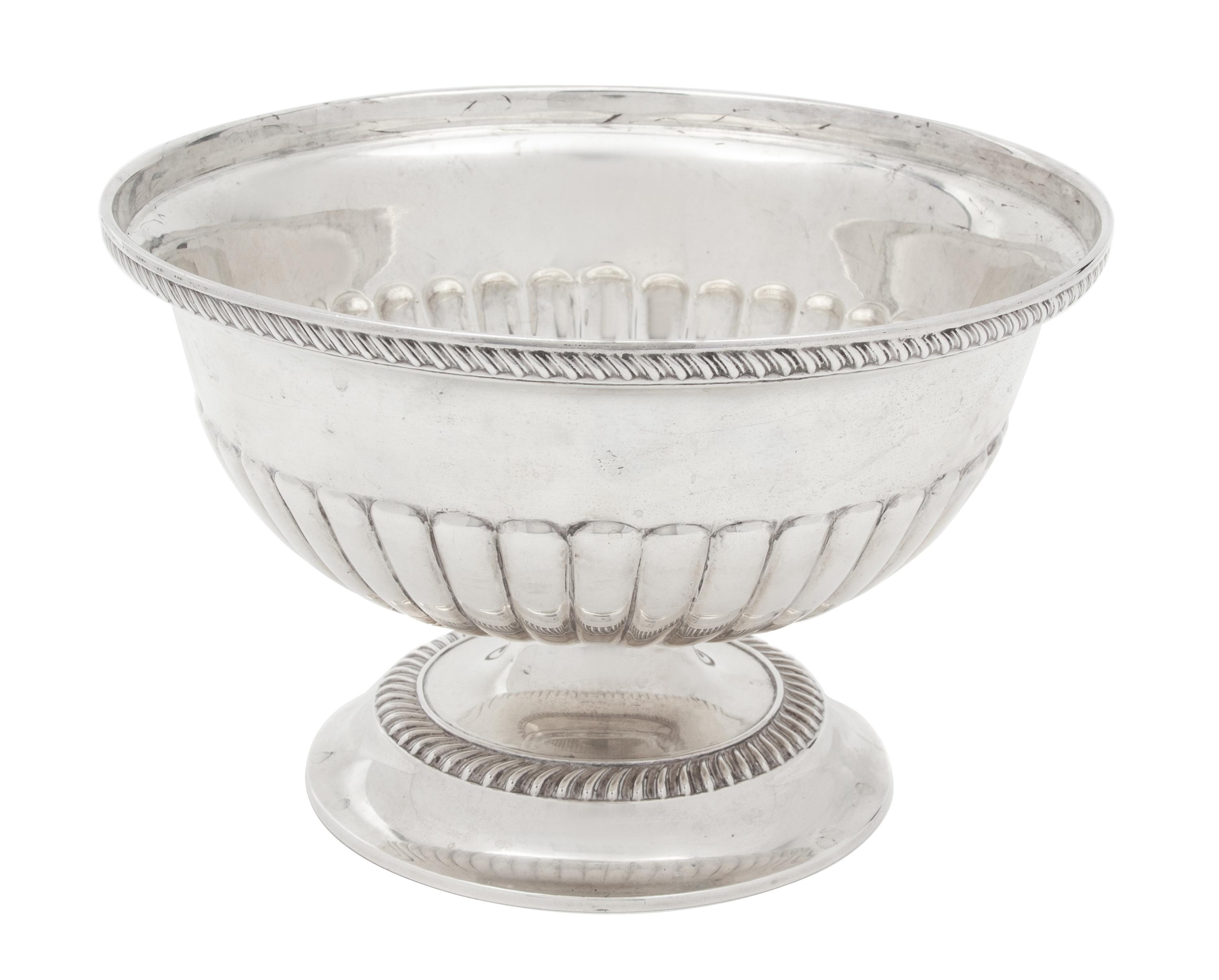An English Silver Footed Bowl, J. B. Chatterley & Sons, Ltd., Birmingham, 1913,