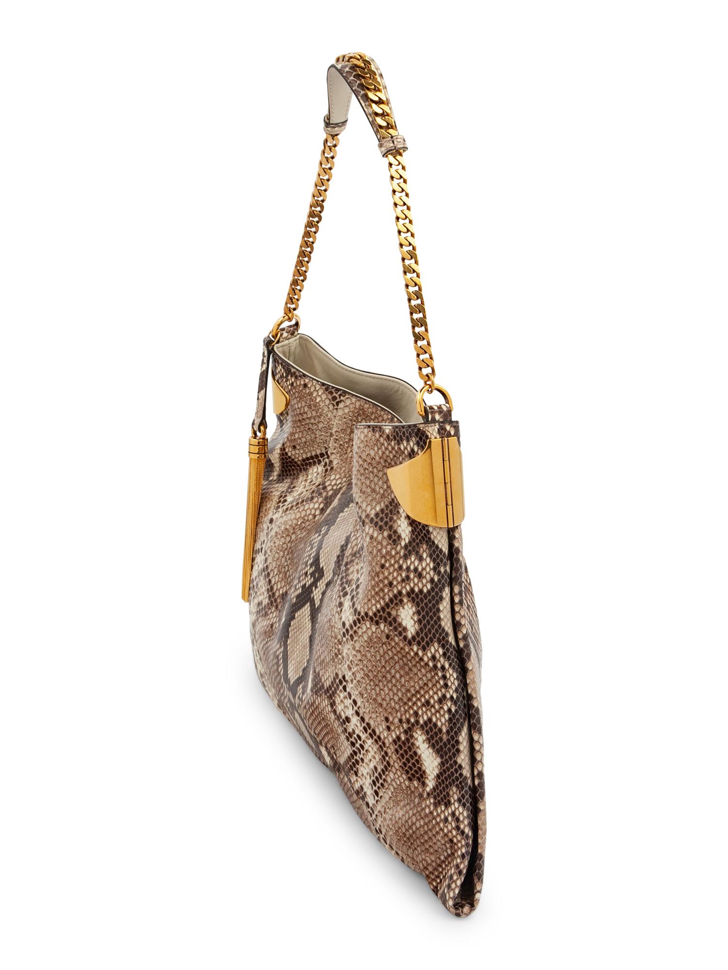 Gucci Snakeskin Flat Bag, 2000s