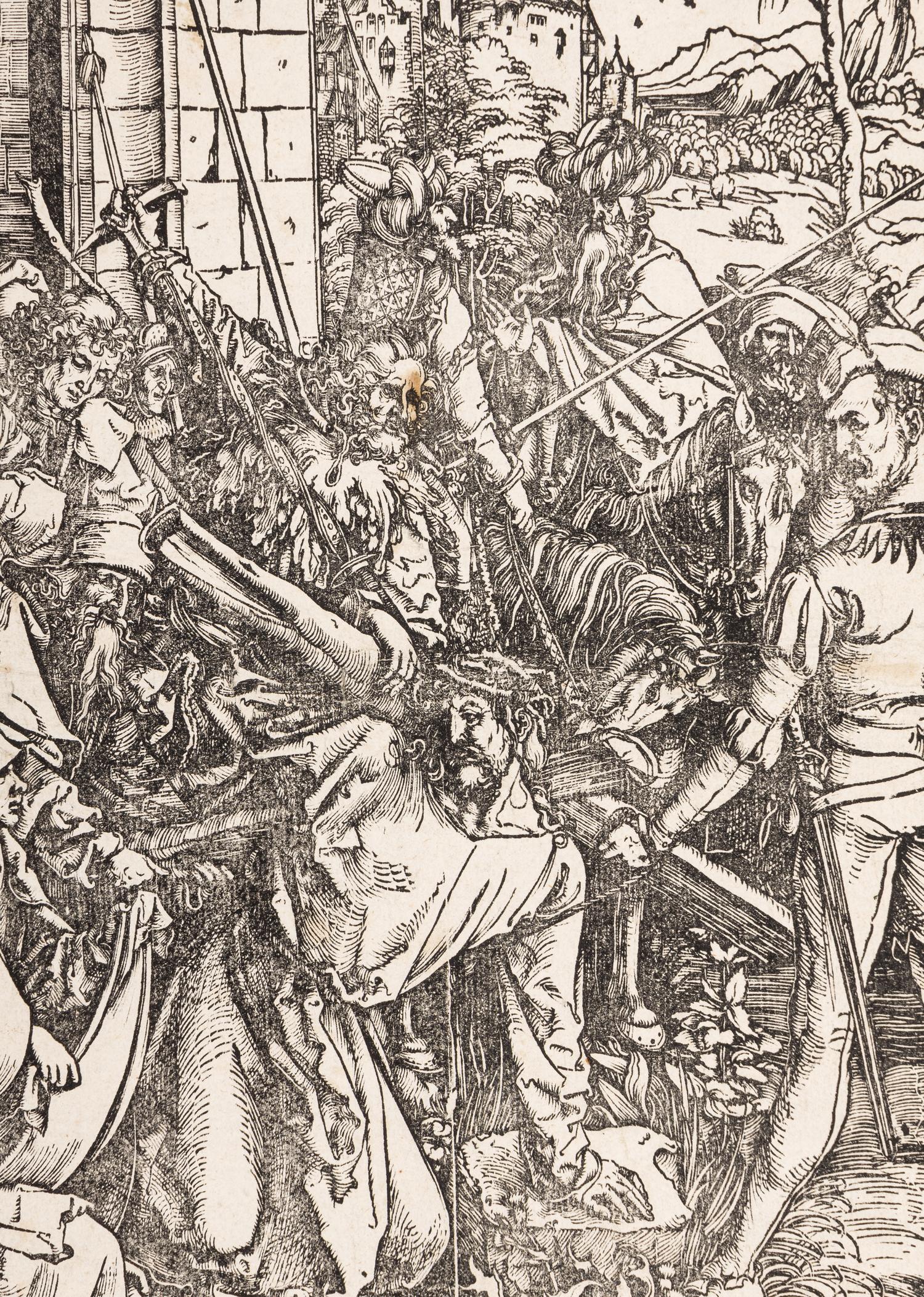 Christ Bearing the Cross (from The Great Passion )