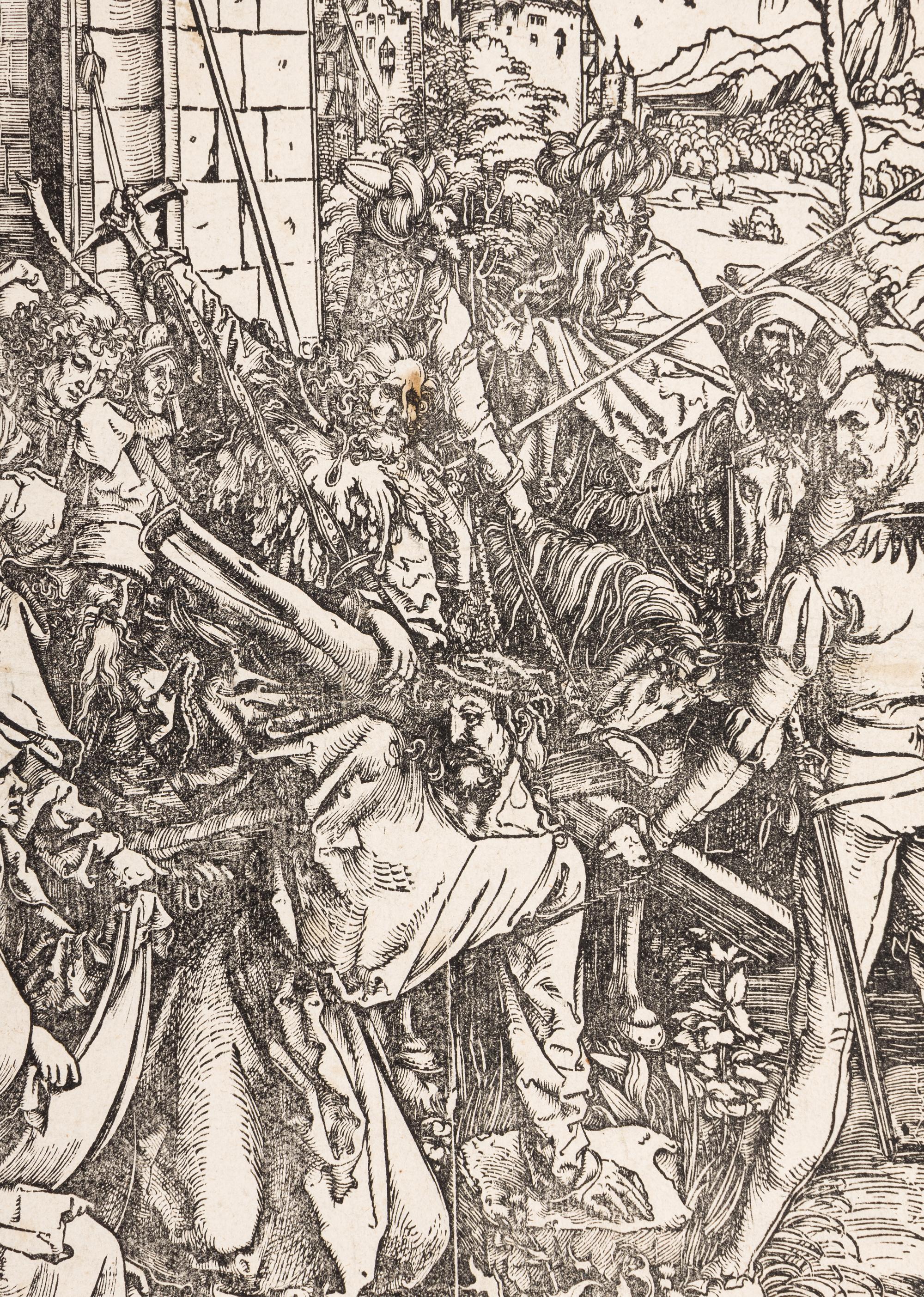 Christ Bearing the Cross (from The Great Passion )