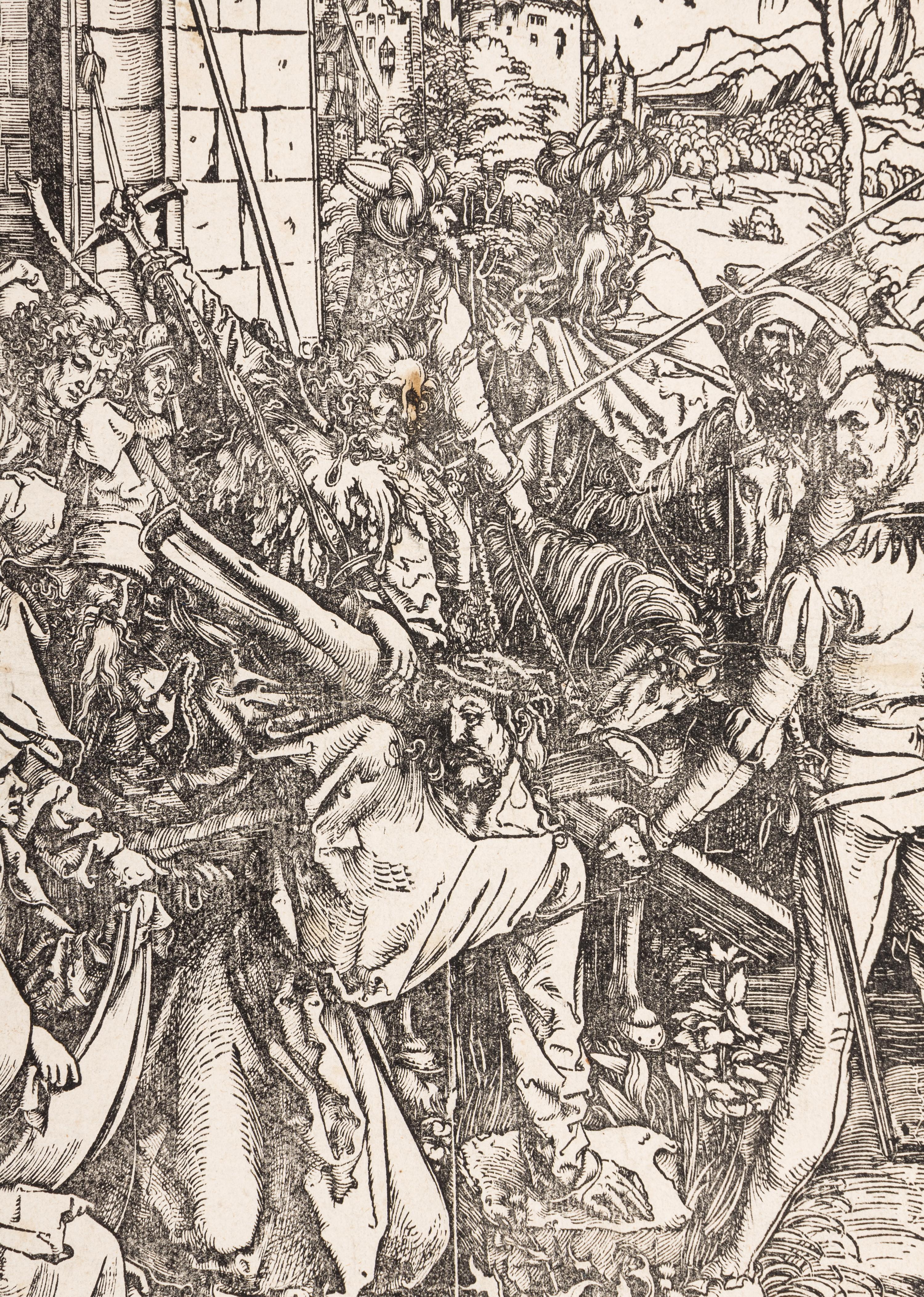 Christ Bearing the Cross (from The Great Passion )