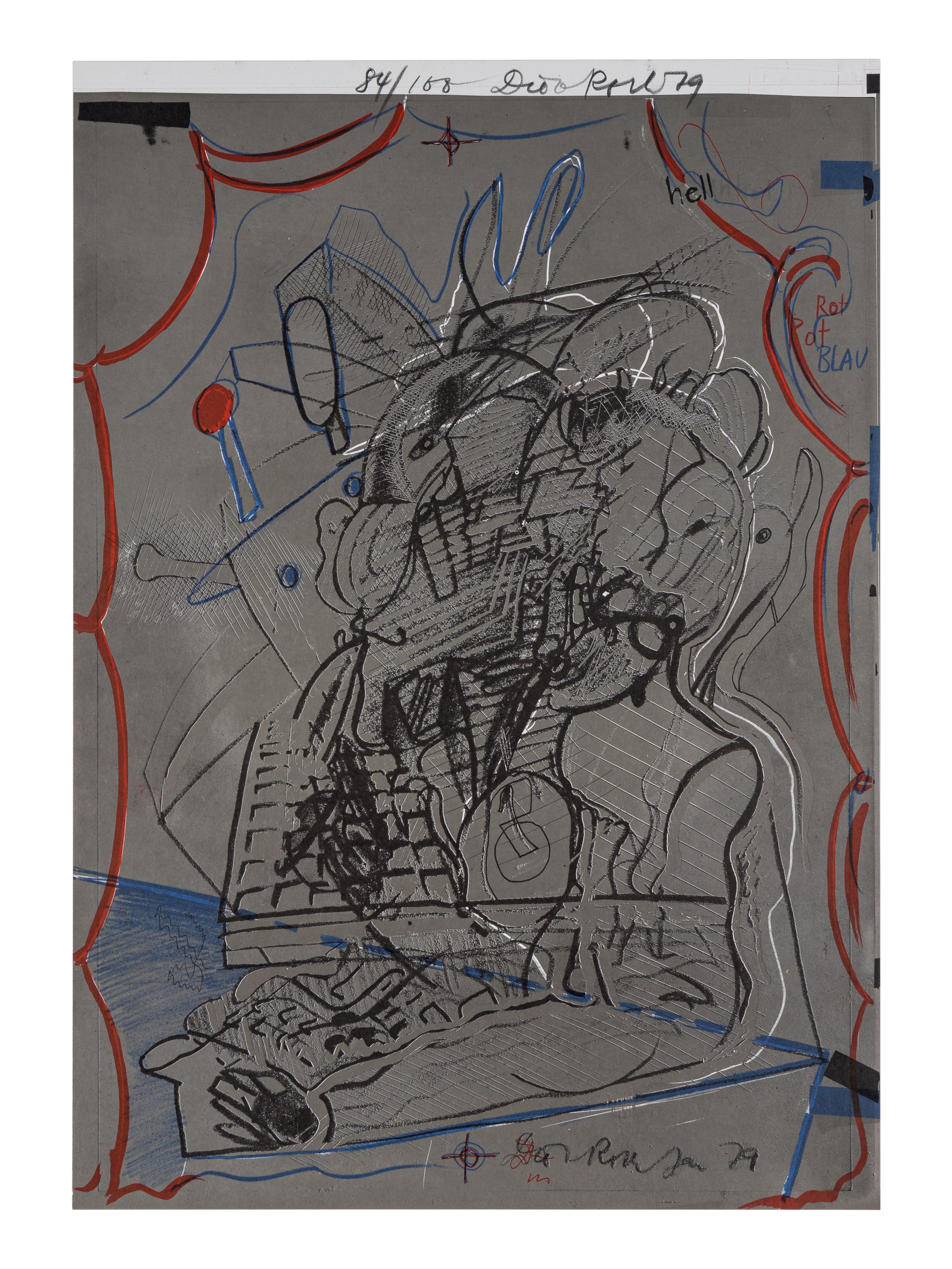 2 times 5 Dogs (the complete portfolio of 14 works), 1979