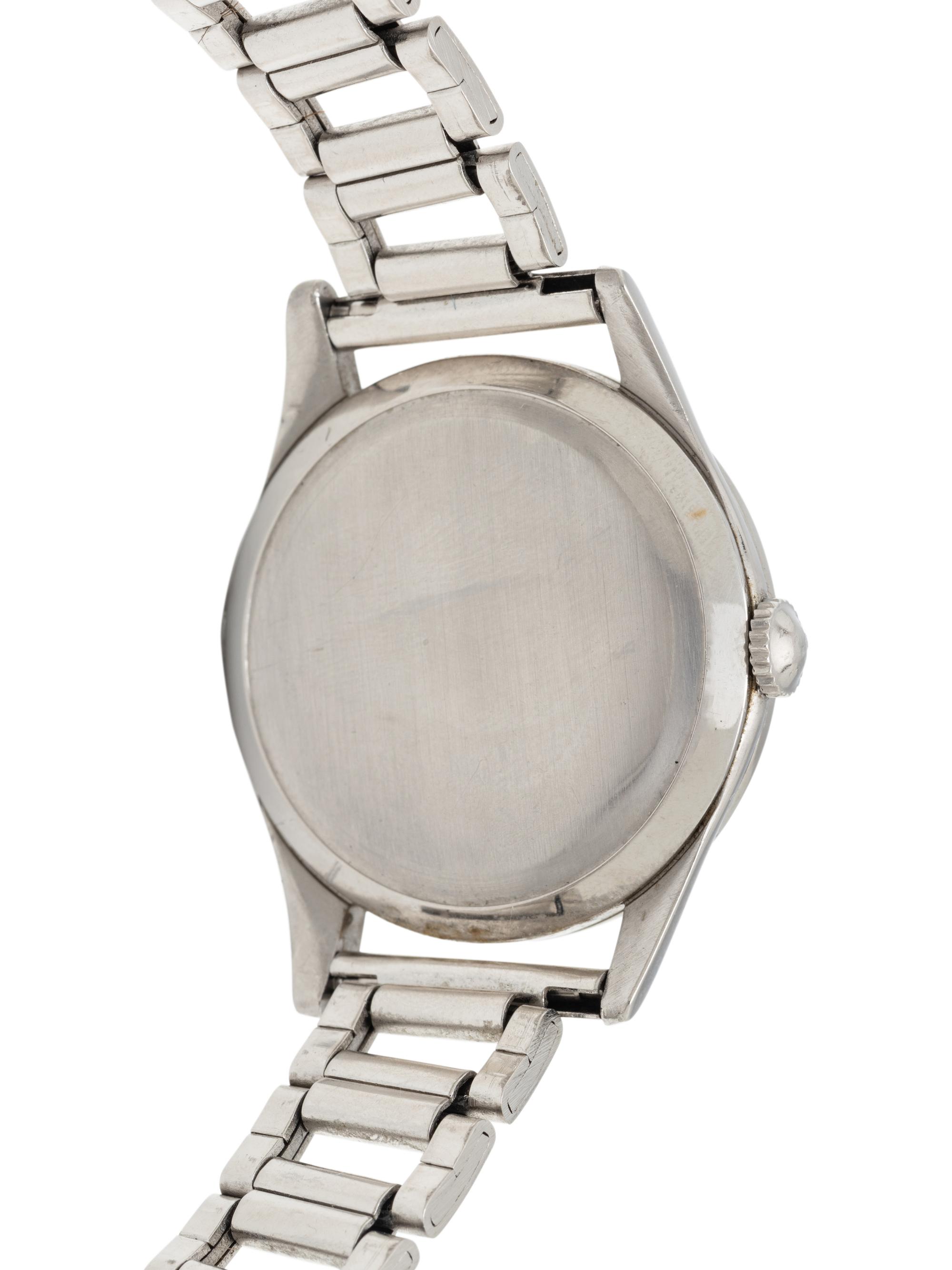 LONGINES, REF. 7135 STAINLESS STEEL WATCH