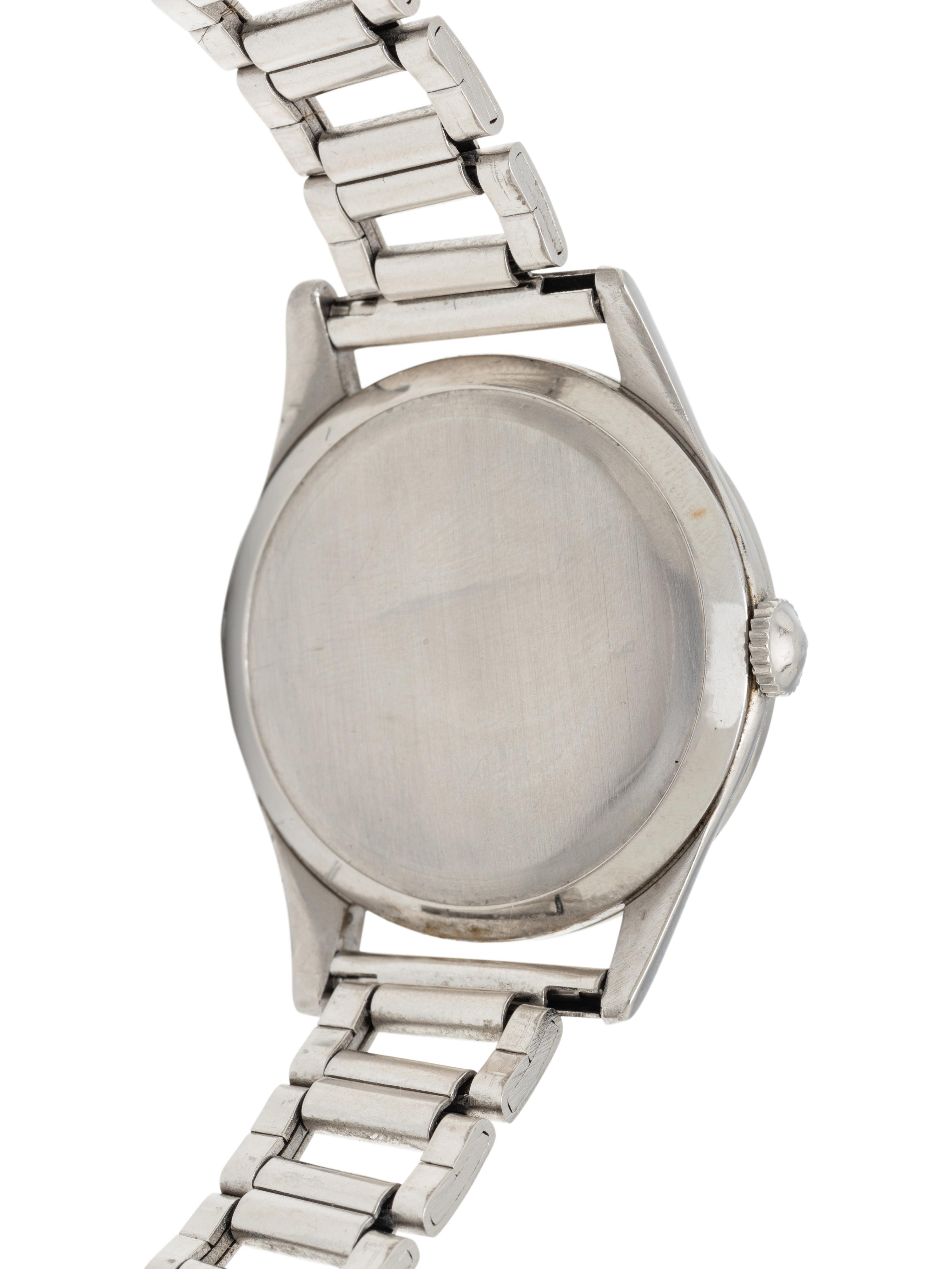 LONGINES, REF. 7135 STAINLESS STEEL WATCH