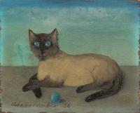 Gertrude Abercrombie, (American, 1909-1977), Untitled (Cat), 1956