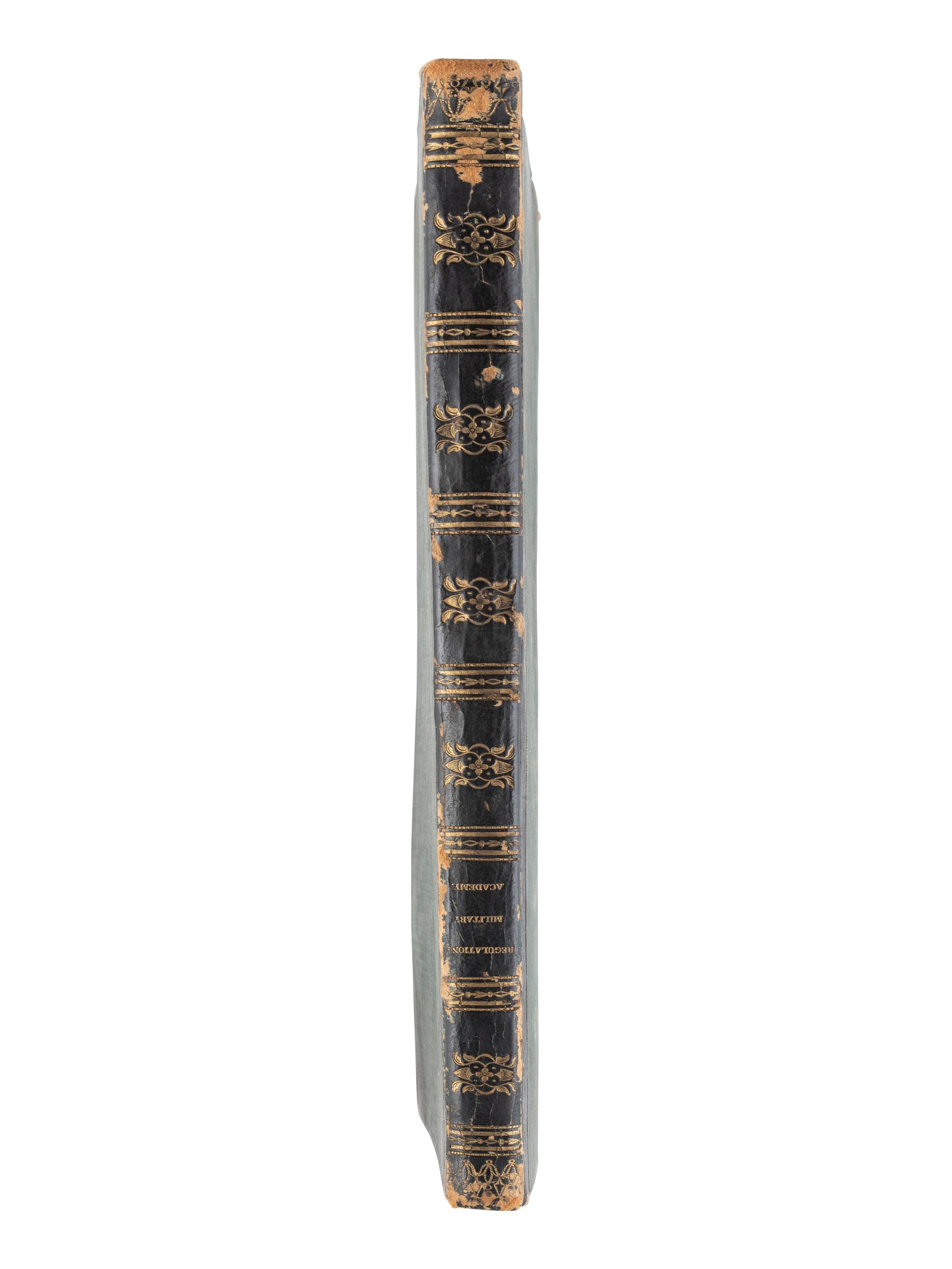 [CIVIL WAR]. CDV & Regulations of the US Military Academy at West Point ID'd to Gen. G.W. Morell.