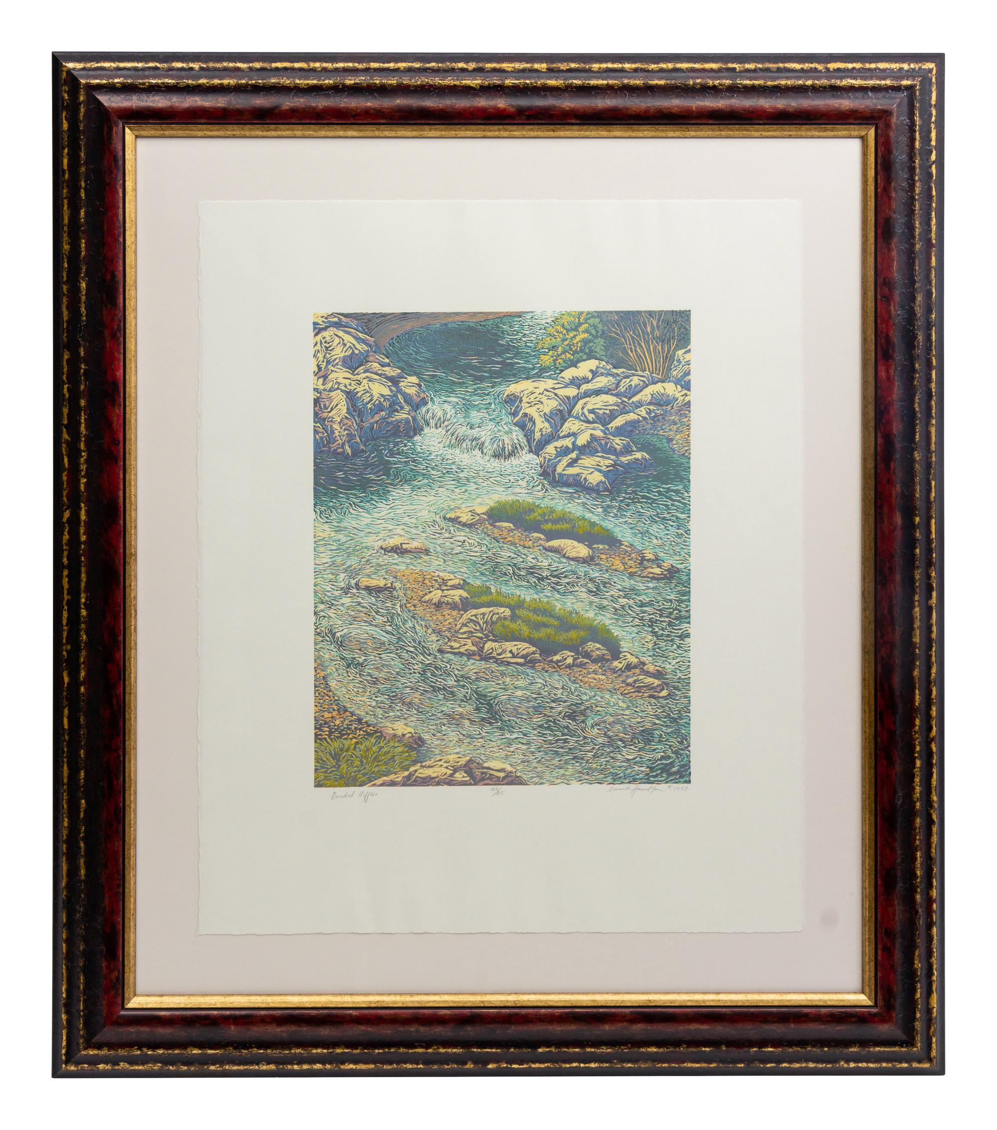 A Group of Four Russell Hamilton Monotypes