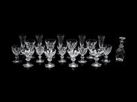 A Baccarat Harcourt Stemware Service