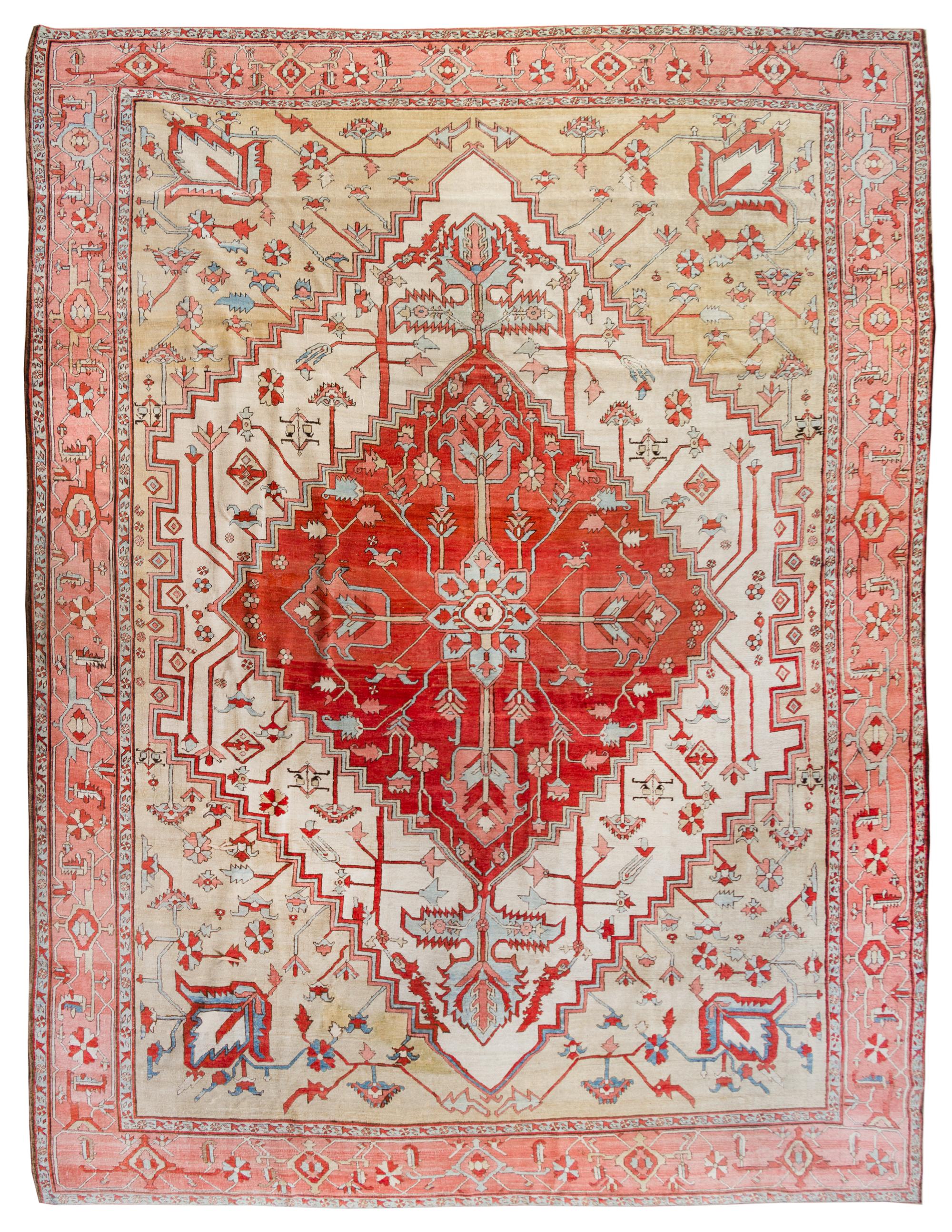 A Serapi Wool Rug