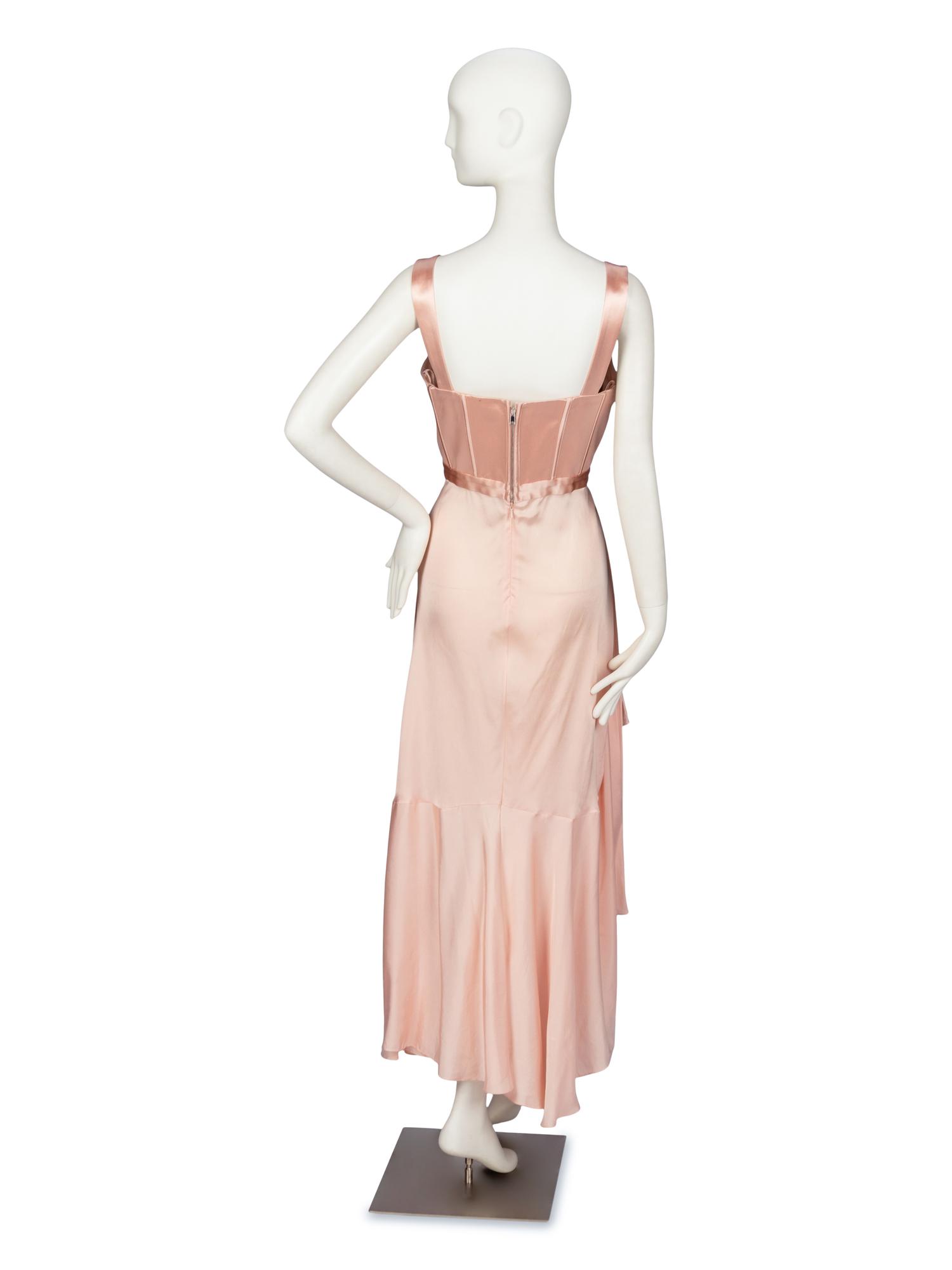 Alexander McQueen, Satin Corset Dress