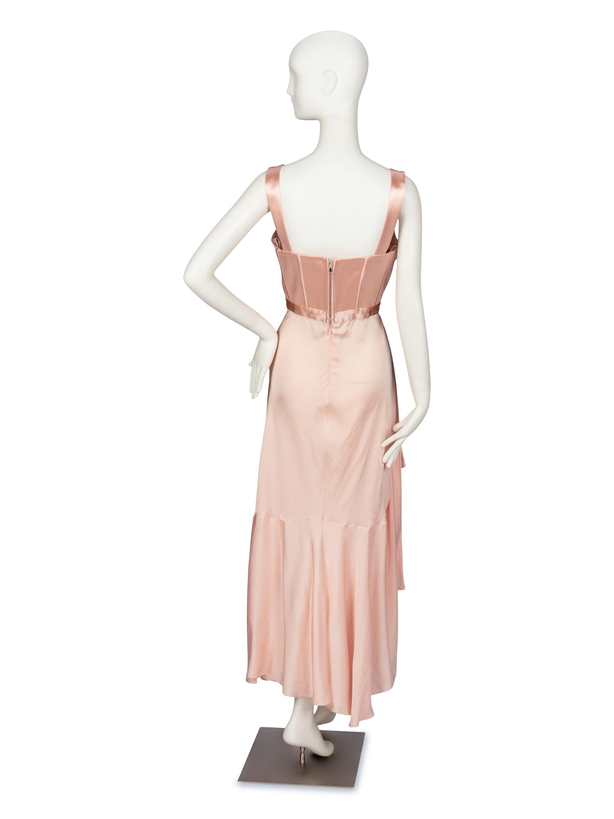 Alexander McQueen, Satin Corset Dress