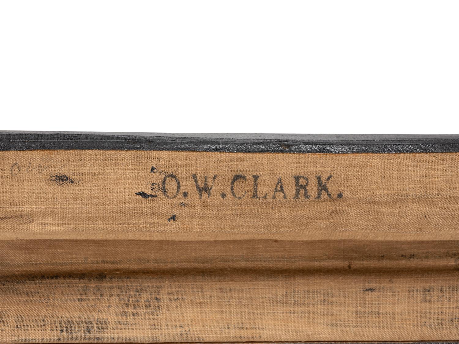 Orrin W. Clark, Company H, 60th Massachusetts Volunteer Infantry Regiment. Civil War-era writing kit patented by George Hathaway, 1861.