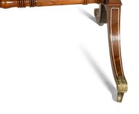A Regency Style Rosewood Bone-Inlaid Sofa Table
