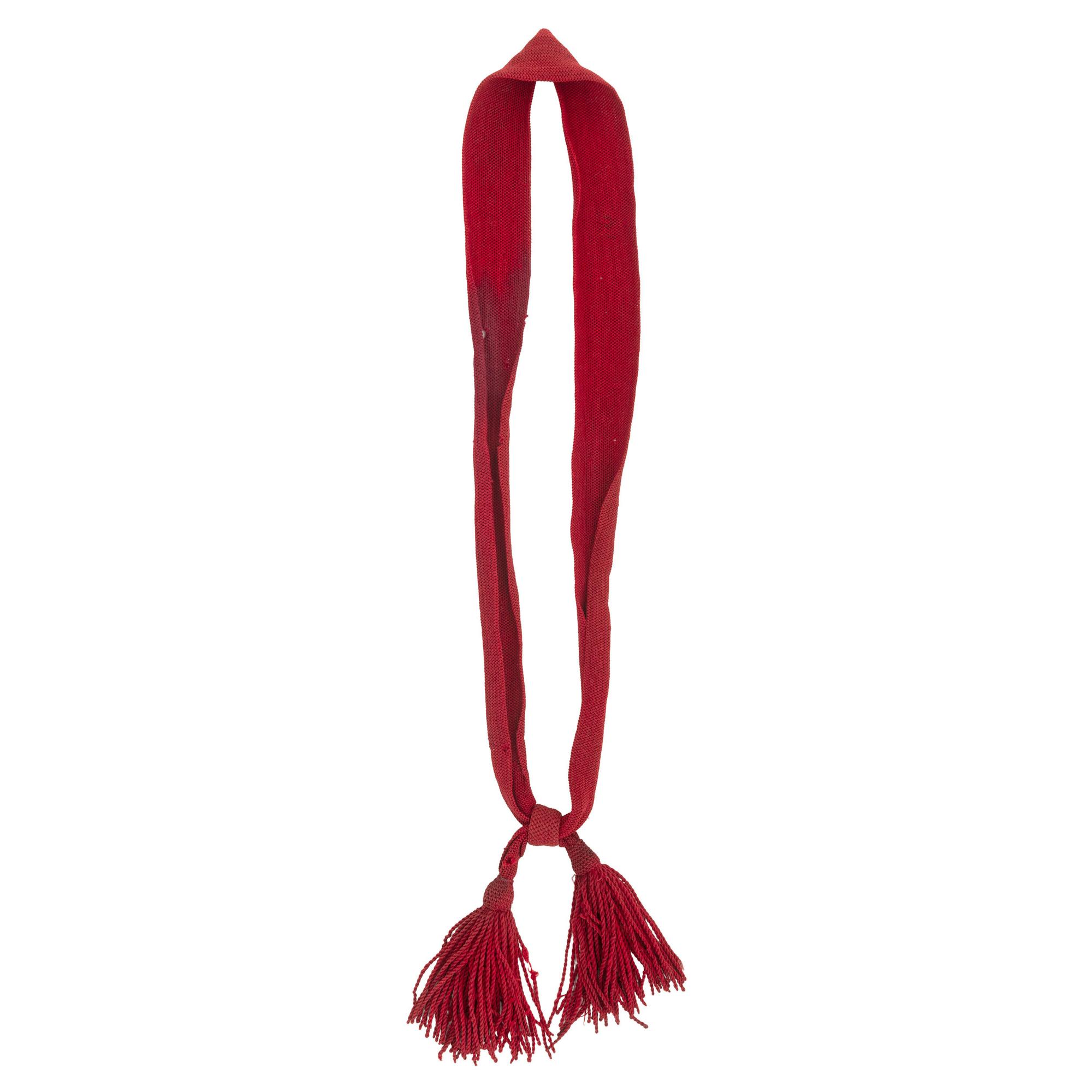 Civil War Era Red Wool NCO Sash