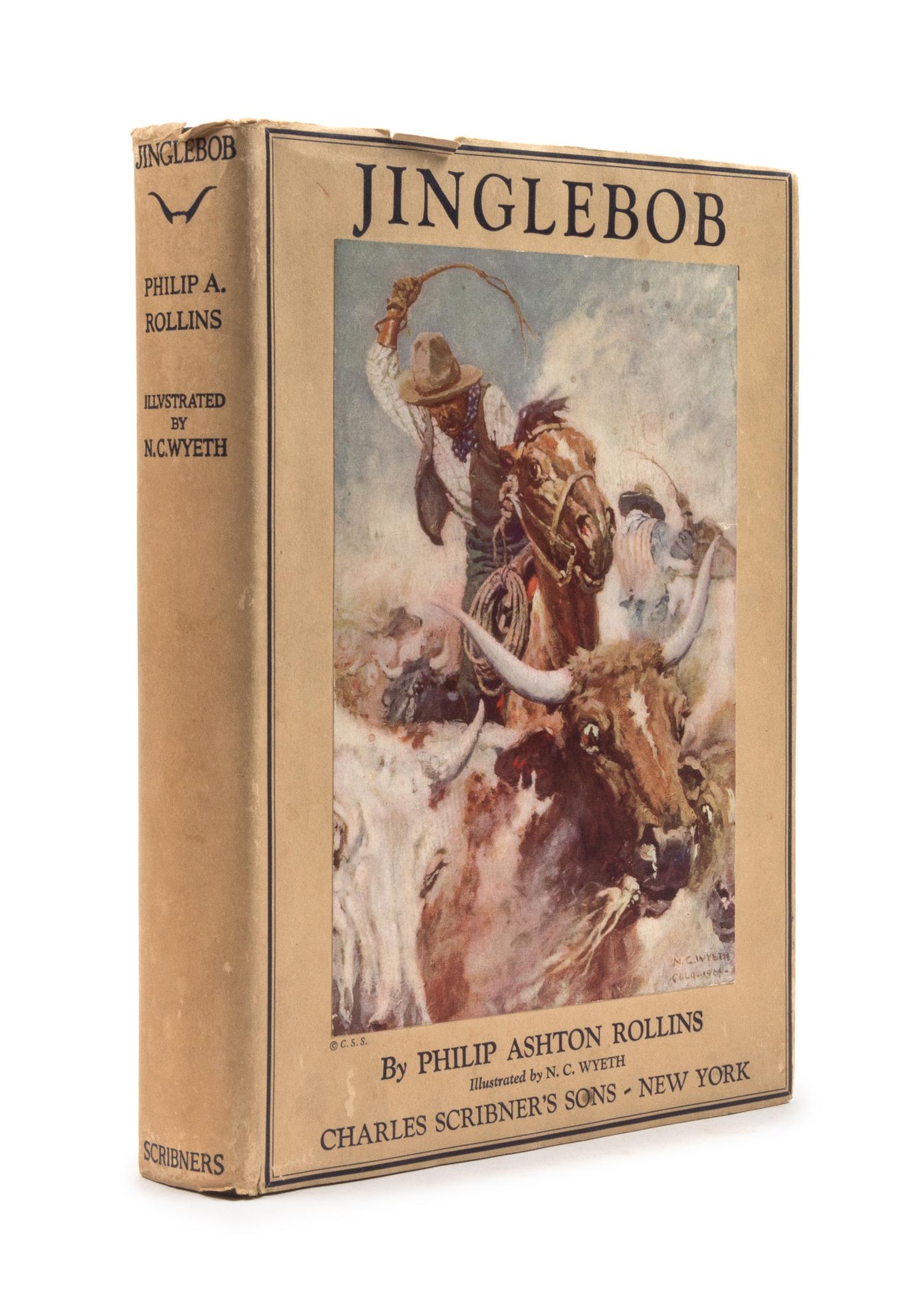 ROLLINS, Philip Ashton. Jinglebob. New York and London: Charles Scribner's Sons, 1930.