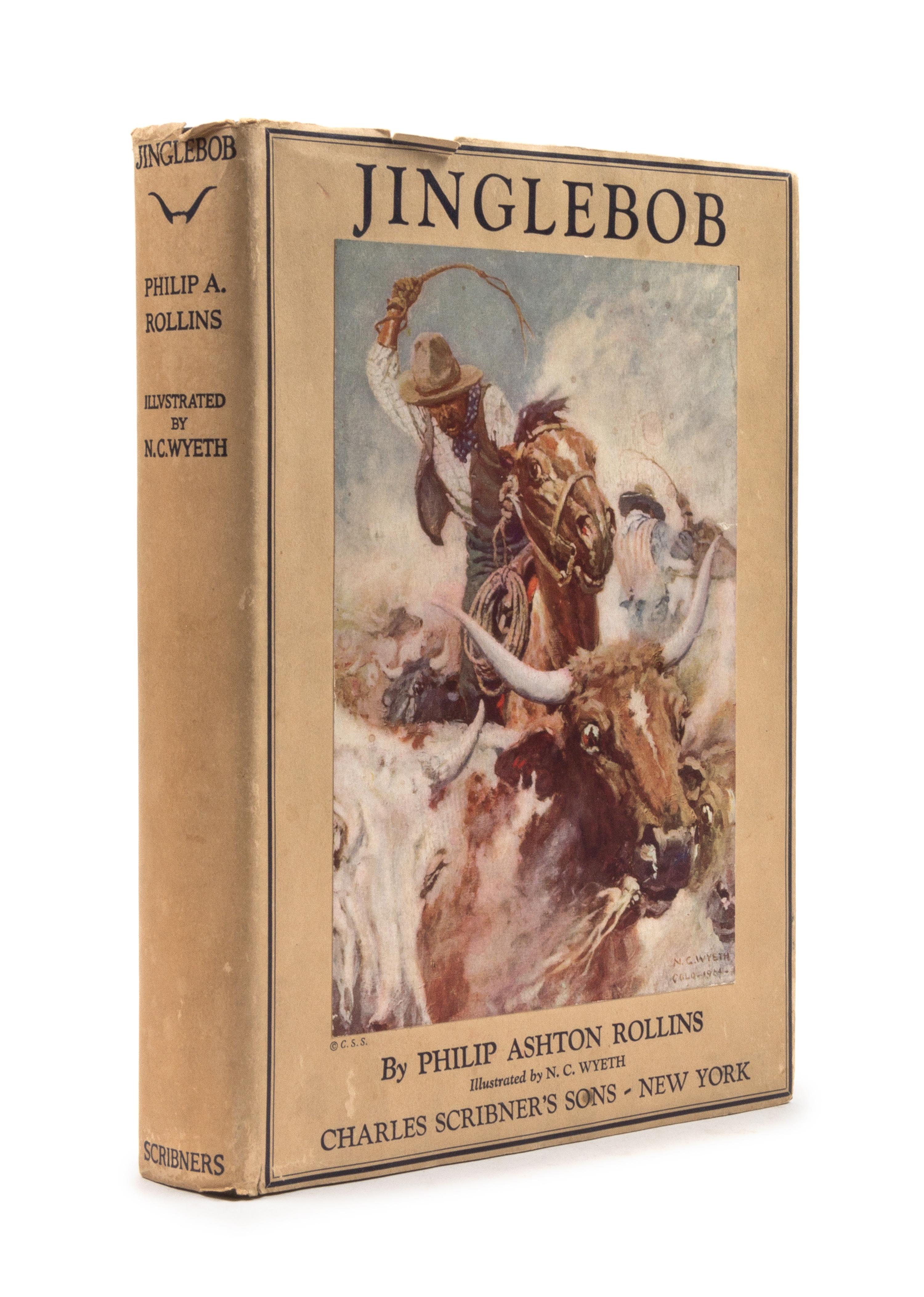 ROLLINS, Philip Ashton. Jinglebob. New York and London: Charles Scribner's Sons, 1930.