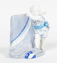 A Meissen Porcelain Figure, Height 5 1/4 inches.