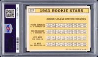 A 1963 Topps Pete Rose Rookie Card No. 537 (PSA 6 EX-MT)