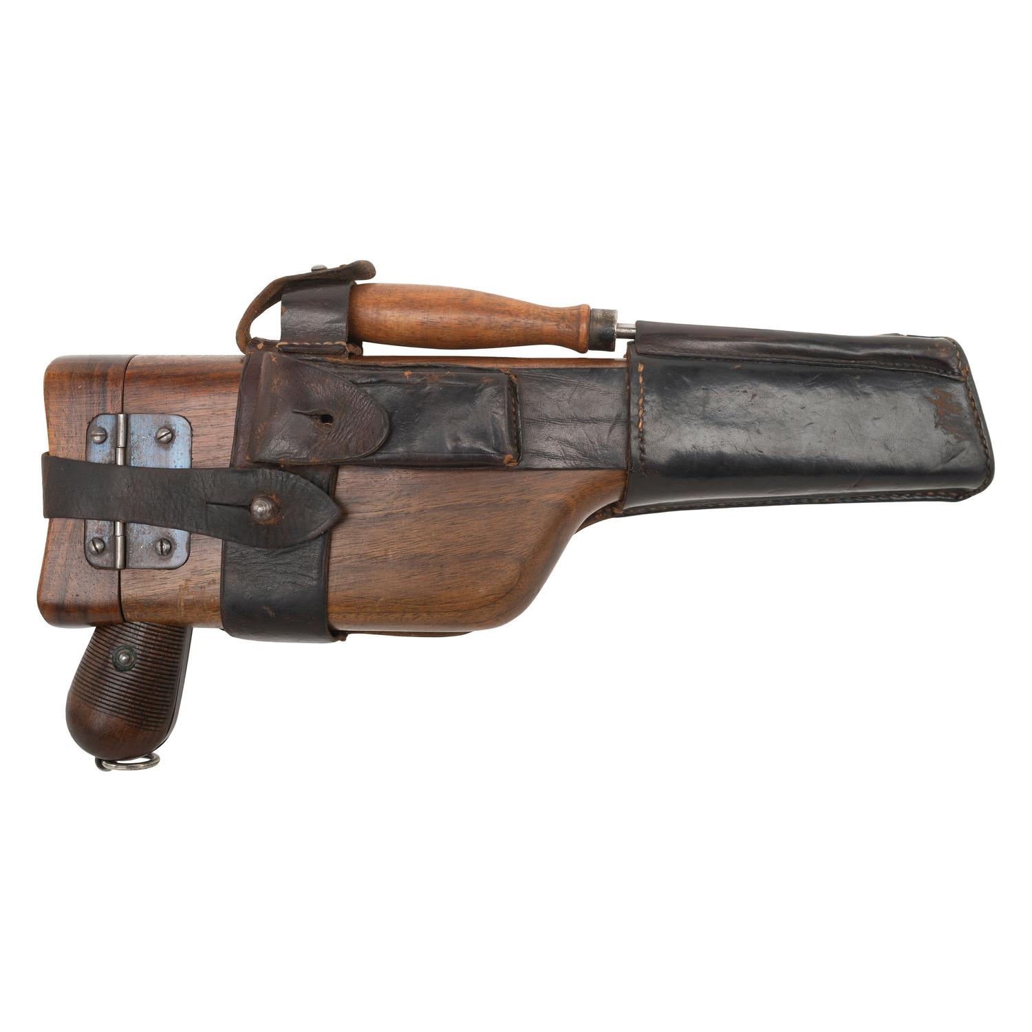 **Commercial Mauser C96 Pistol with Holster/Shoulder Stock