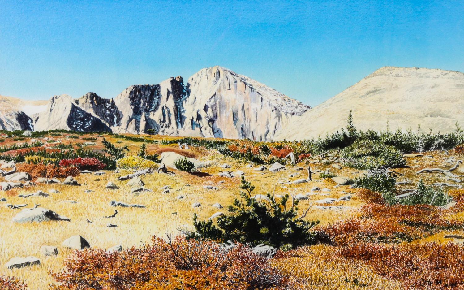 Little, (American, 20th/21st Century), Long's Peak and Pike's Peak