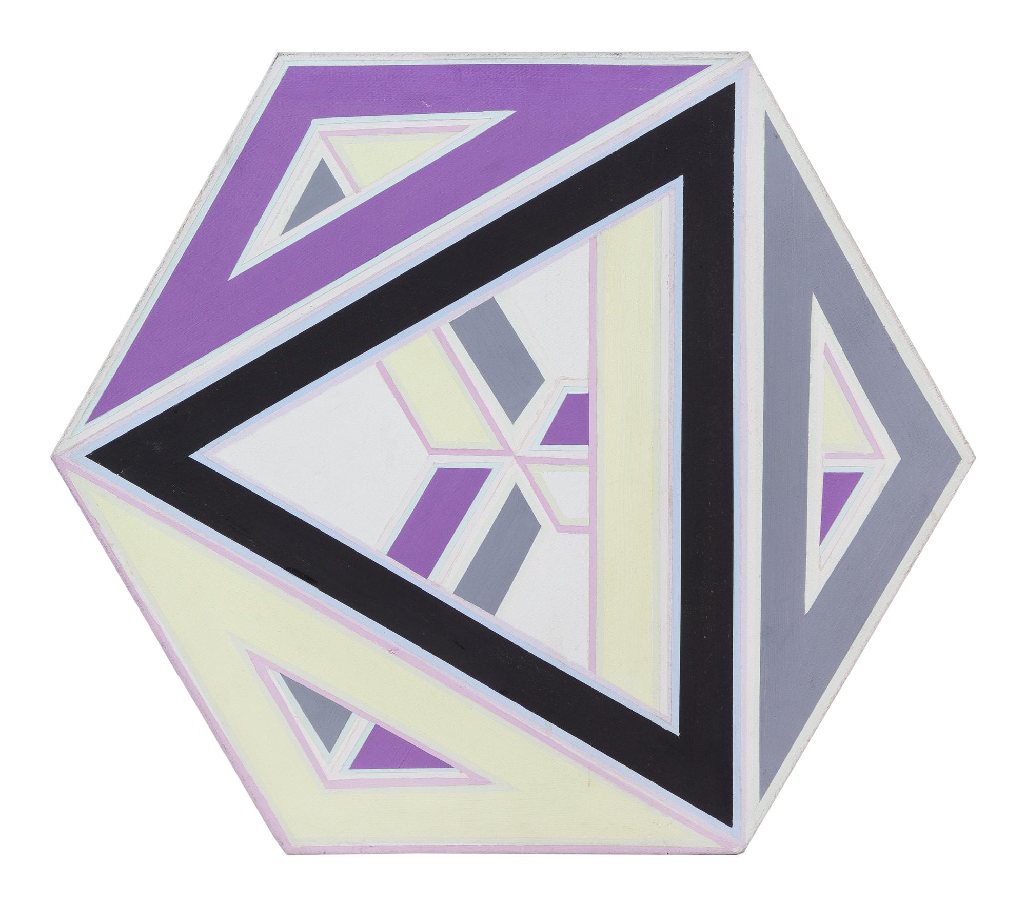 Al Loving, (American, 1935-2005), Septehedron #1, 1970
