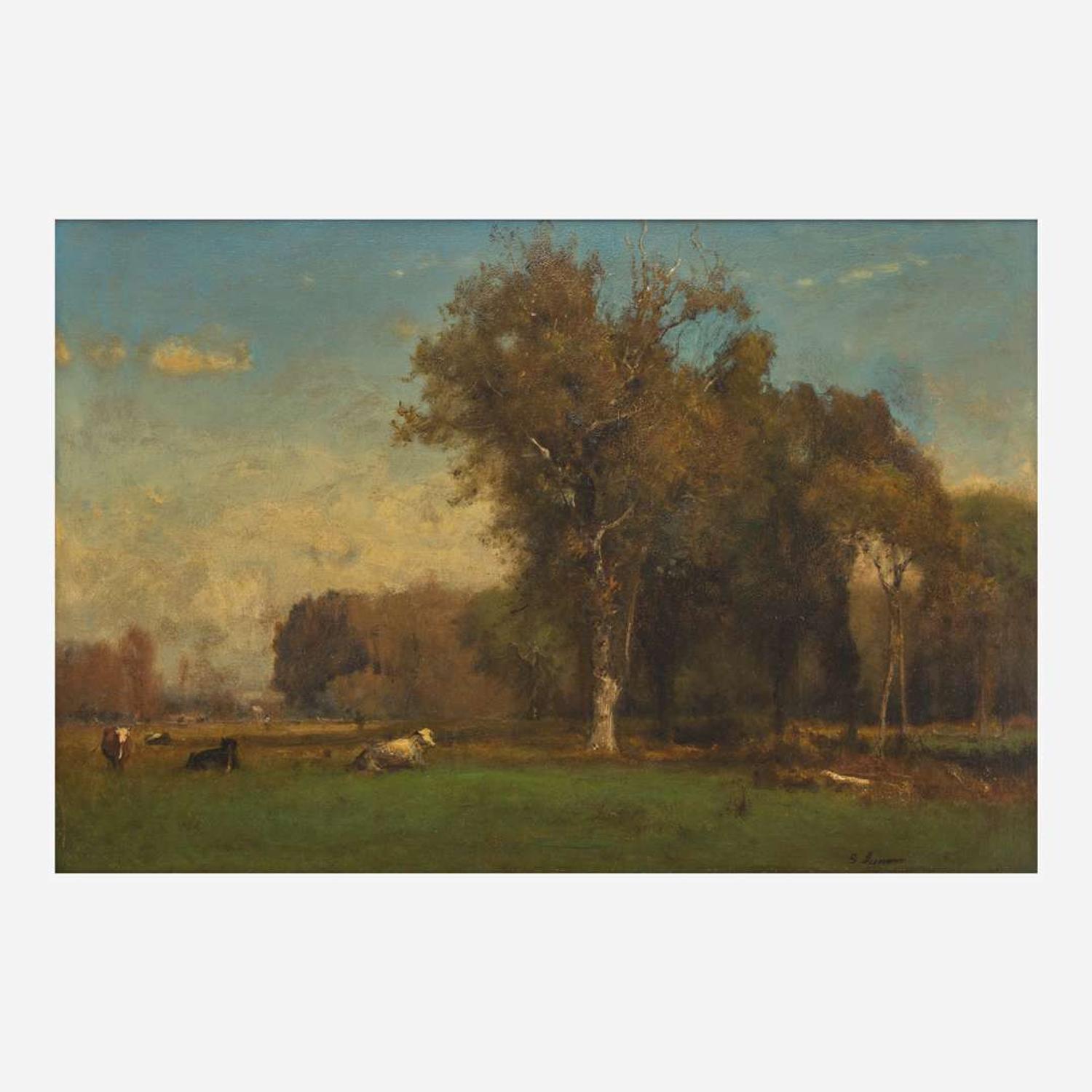 George Inness (American, 1825–1894) Late Summer, Hastings