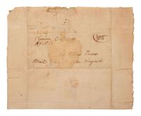 [ENSLAVEMENT & ABOLITION]. Letter from a southern slave trader describing the transportation of enslaved persons from Virginia to auction markets in the Deep South, 1820.