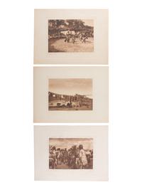CURTIS, Edward (1868-1952), photographer. 19 photogravures of Native American subjects representing various tribes, incl. Cheyenne.