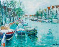 Yolande Ardissone, (French, b. 1927), Amsterdam