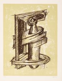Seymour Lipton, (American, 1903-1986), A group of three works: Study of Sculpture I, Study of Sculpture II, and Study of Sculpture III,