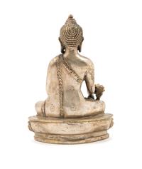 A Sino-Tibetan Bronze Figure of Seated Buddha