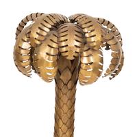 A Brass Palm Tree Floor Lamp by Maison Jansen