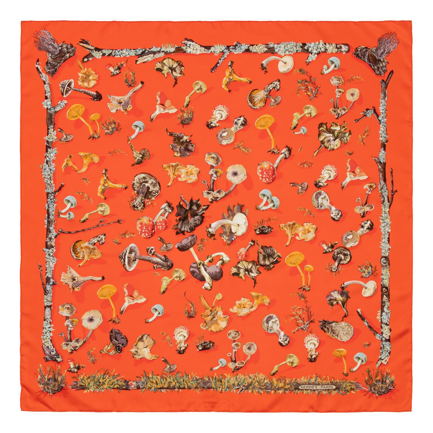 Two Hermès 90cm Silk Scarf, Carré