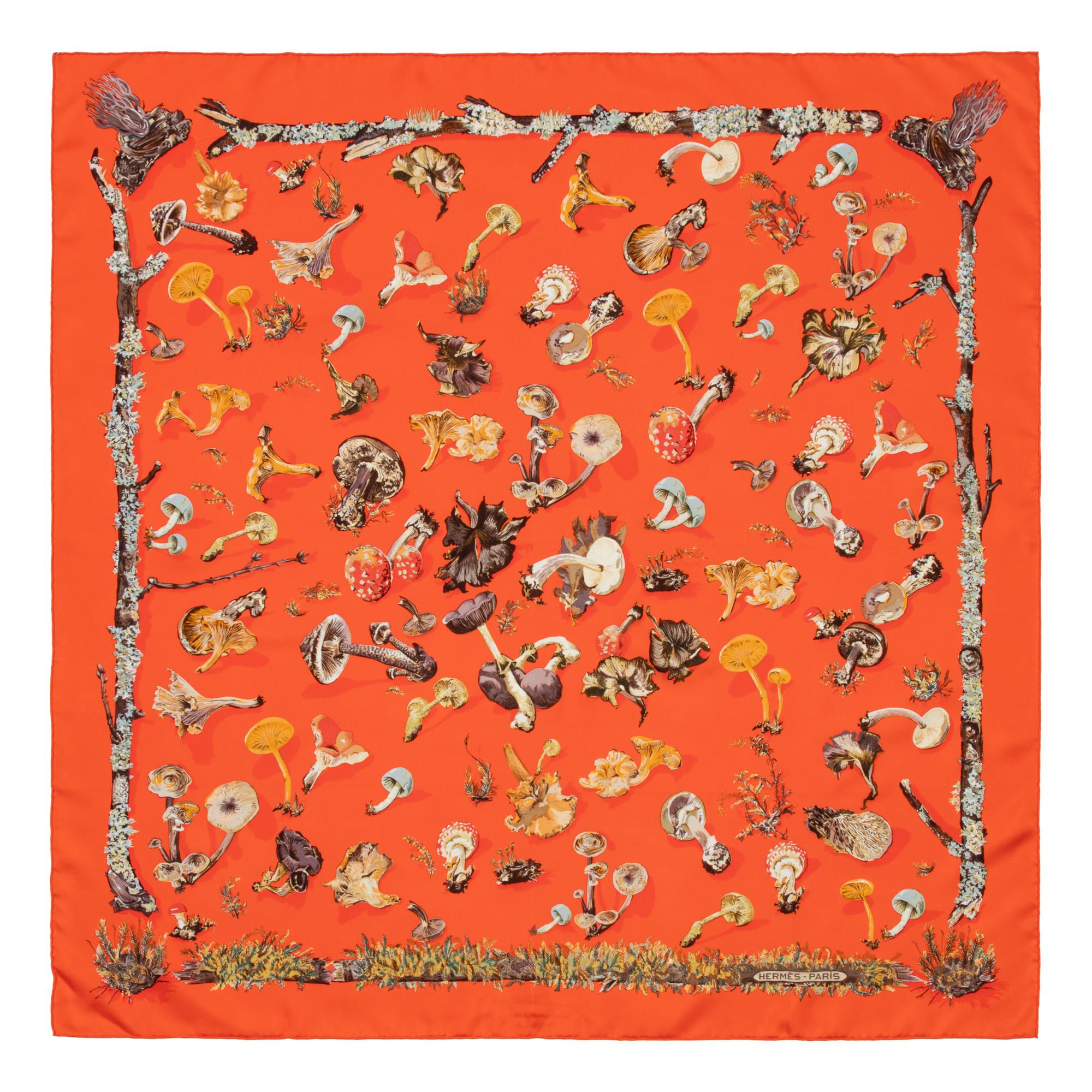Two Hermès 90cm Silk Scarf, Carré