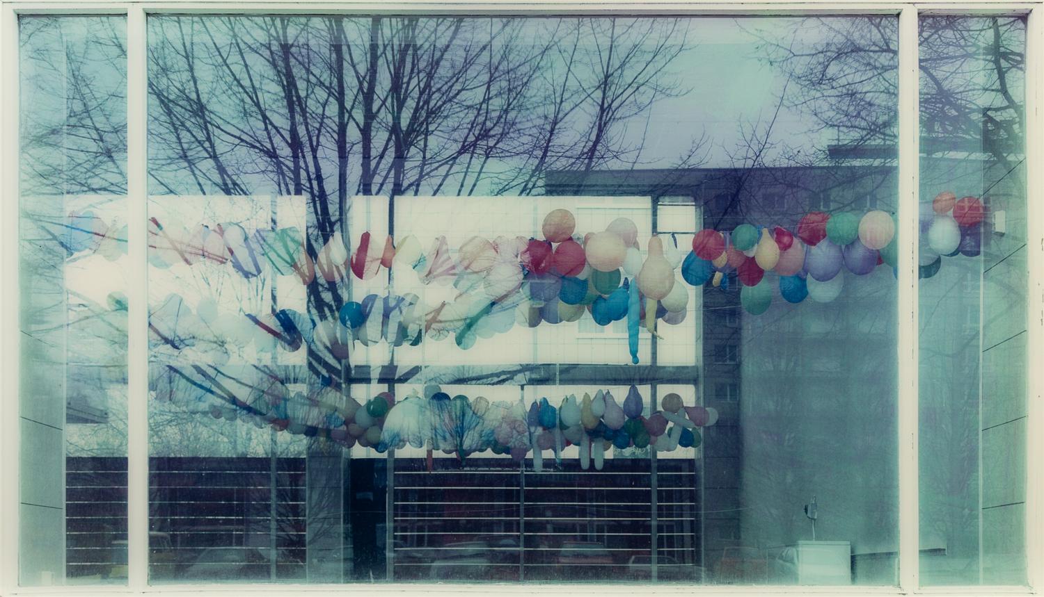 Sabine Hornig, (German, b. 1964), Window IV (Balloons), 2001