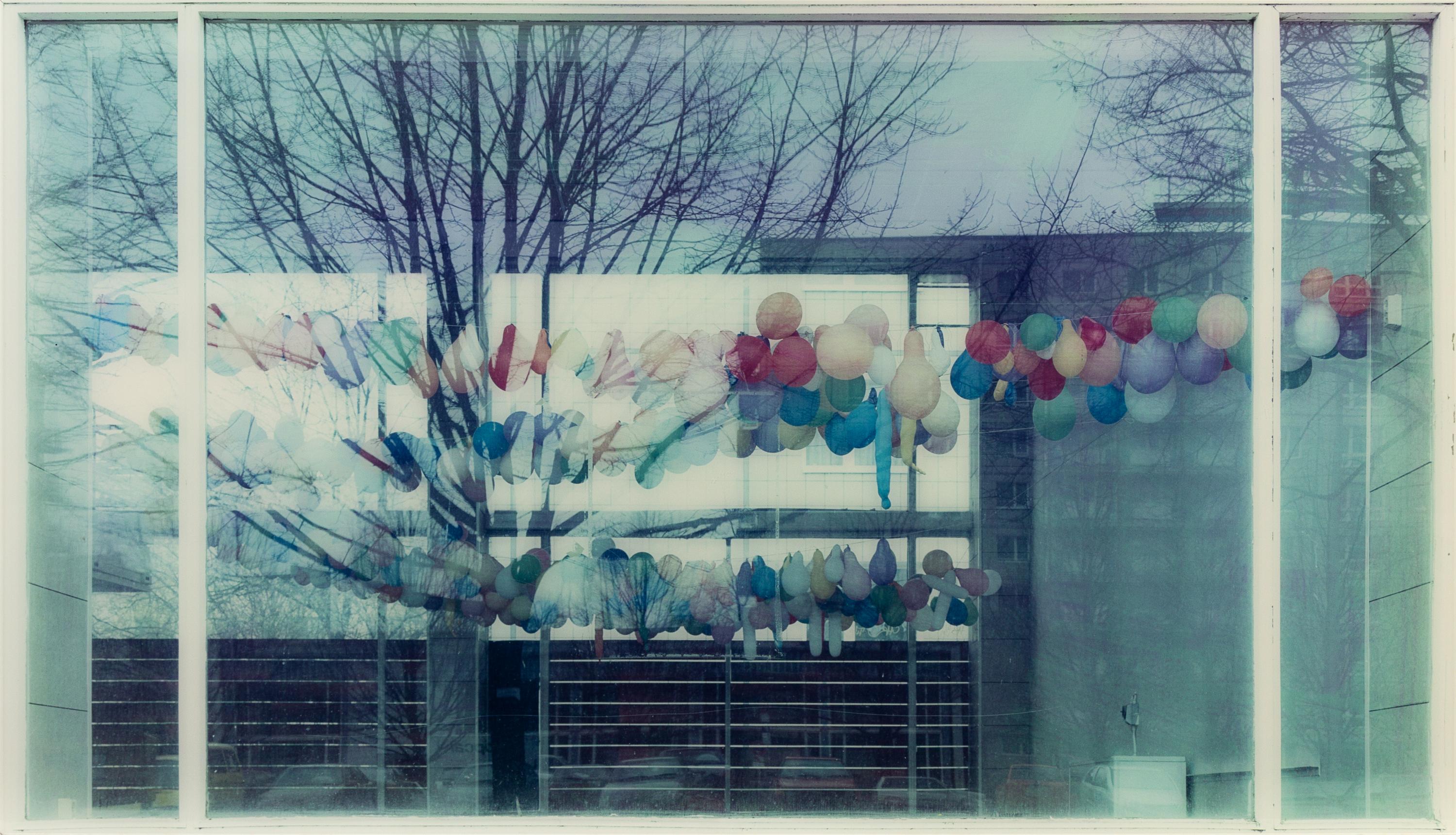 Sabine Hornig, (German, b. 1964), Window IV (Balloons), 2001
