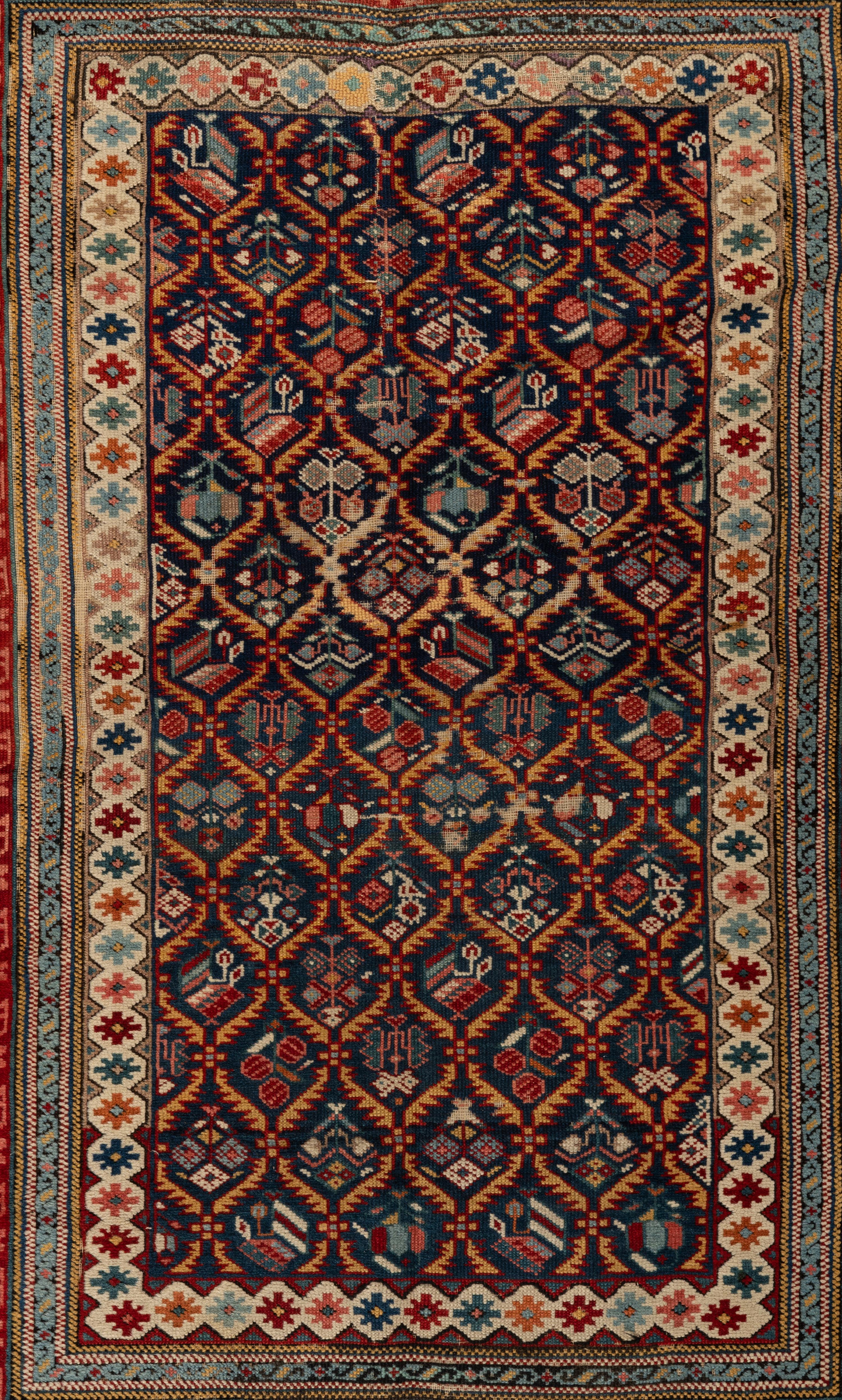 A Kuba Wool Rug