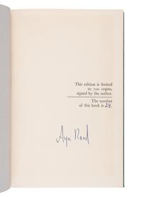 RAND, Ayn (1905-1982). Capitalism: The Unknown Ideal . New York: The New American Library, 1966.