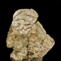 A Chinese carved grey jade "mountain" 提油灰玉山子 Ming dynasty or later