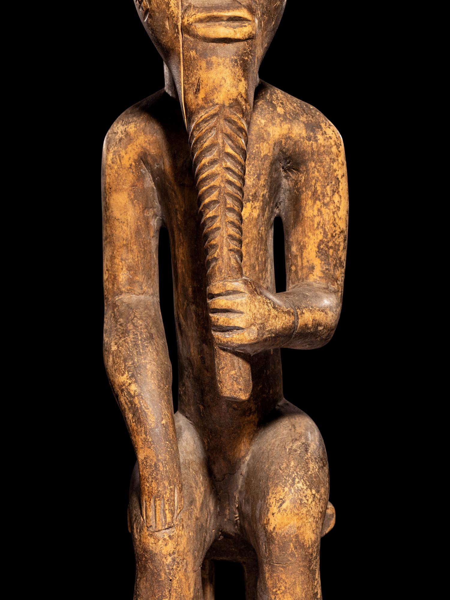 An African Wood Male Figure