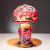 Charles Lotton (American, 1935–2021) — Pink Floral Lamp, 2006