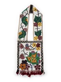 Anishinaabe Beaded Bandolier Bag